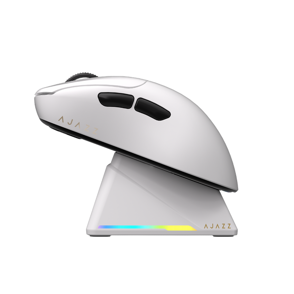 Ігрова бездротова миша Ajazz AJ179 APEX -3 Mod-White-3950-8K Charging Dock (AJM179-A-W) - купити в Україні за низькою ціною в інтернет-магазині "Rincom"
