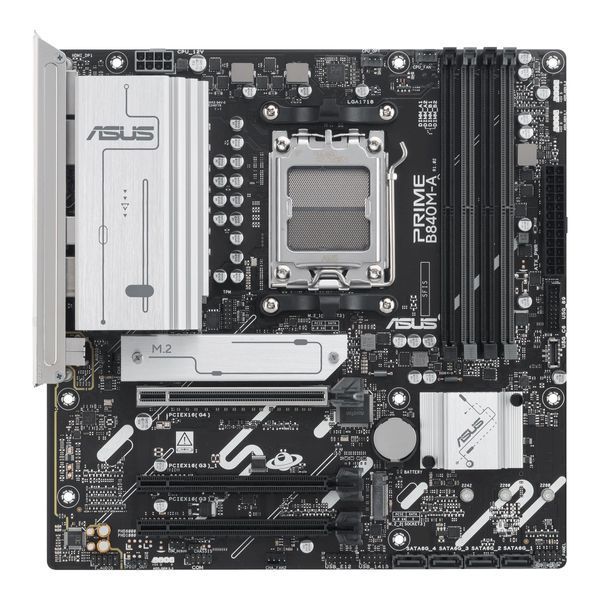 Материнcька плата ASUS PRIME B840M-A-CSM sAM5 B840 4xDDR5 M.2 HDMI DP mATX CSM (90MB1J10-M0EAYC) - купити в Україні за низькою ціною в інтернет-магазині "Rincom"