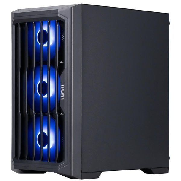 Корпус 1stPlayer H2-BK-4F7 Black (1stPlayer H2-BK-4F7) - купити в Україні за низькою ціною в інтернет-магазині "Rincom"