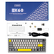 Клавіатура механічна бездротова EPOMAKER EK68 Budgerigar V2 Black (EK68-B-BV2) (EK68-B-BV2) - фото 18 з 18