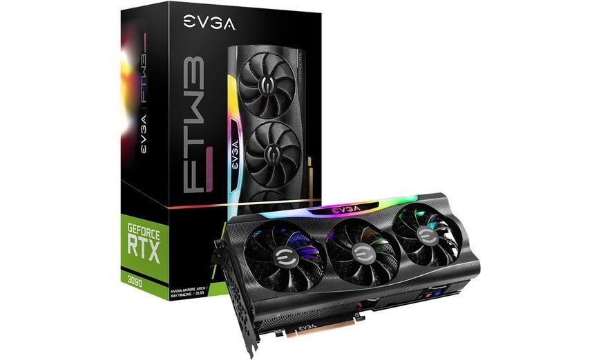 Відеокарта EVGA GeForce RTX 3090 24GB FTW3 ULTRA GAMING (24G-P5-3987-KR) - купити в Україні за низькою ціною в інтернет-магазині "Rincom"