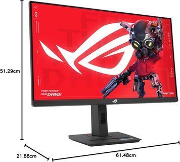 Монітор Asus 27" ROG Strix XG27ACMS HDMI, DP, USB-C, IPS, 2560x1440, 320Hz, 0.3ms, sRGB 130%, AdaptiveSync, Pivot, HDR400 (90LM0BE0-B01171) - купити в Україні за низькою ціною в інтернет-магазині "Rincom"