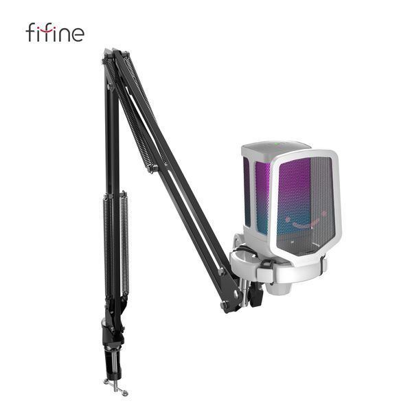 Мікрофон Fifine Q6TW White (Q6TW) - купити в Україні за низькою ціною в інтернет-магазині "Rincom"
