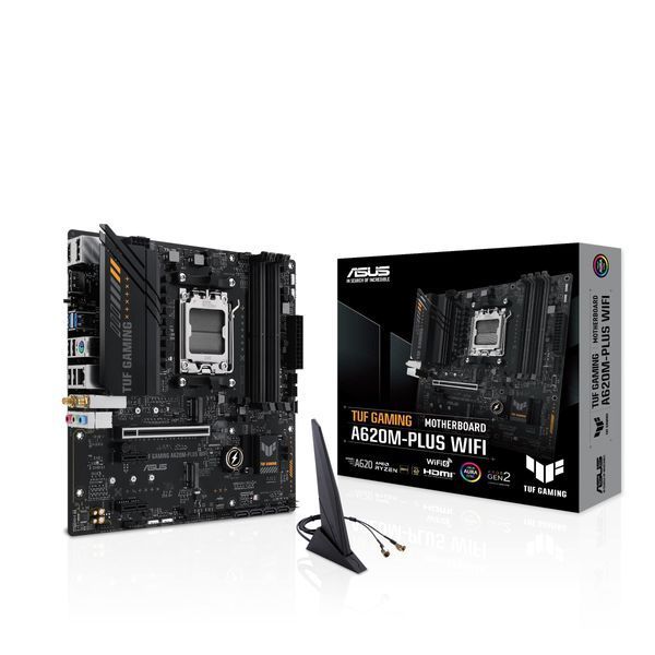 Материнcька плата ASUS A620M-F GAMING WIFI sAM5 A620 2xDDR5 HDMI Wi-Fi BT mATX (90MB1KT0-M0EAY0) - купити в Україні за низькою ціною в інтернет-магазині "Rincom"