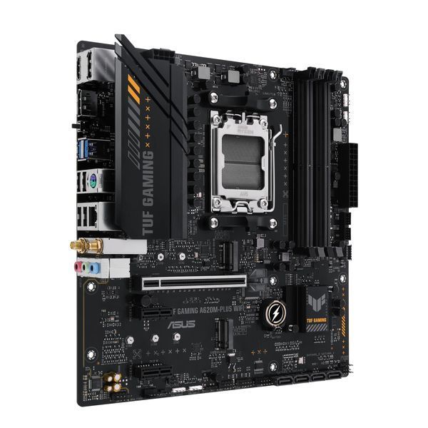 Материнcька плата ASUS TUF GAMING A620M-PLUS WIFI sAM5 A620 4xDDR5 HDMI DP Wi-Fi BT mATX (90MB1F00-M0EAY0) - купити в Україні за низькою ціною в інтернет-магазині "Rincom"