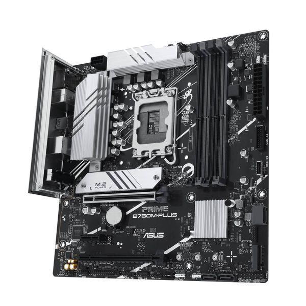 Материнcька плата ASUS PRIME B760M-PLUS s1700 B760 4xDDR5 M.2 HDMI DP mATX (90MB1GY0-M0EAY0) - купити в Україні за низькою ціною в інтернет-магазині "Rincom"