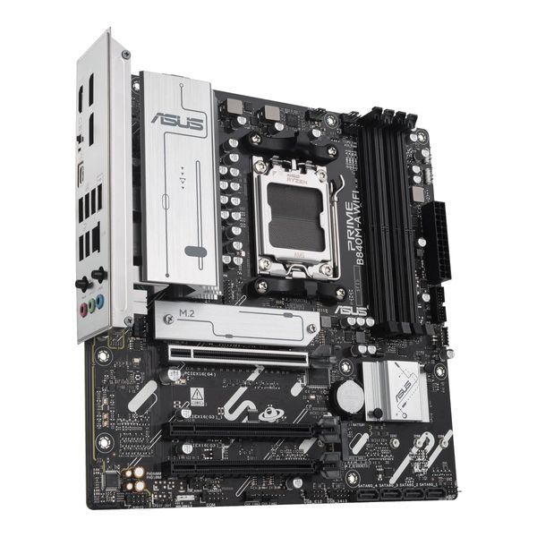 Материнcька плата ASUS PRIME B840M-A WIFI sAM5 B840 4xDDR5 M.2 HDMI DP WiFi BT mATX (90MB1J20-M0EAY0) - купити в Україні за низькою ціною в інтернет-магазині "Rincom"