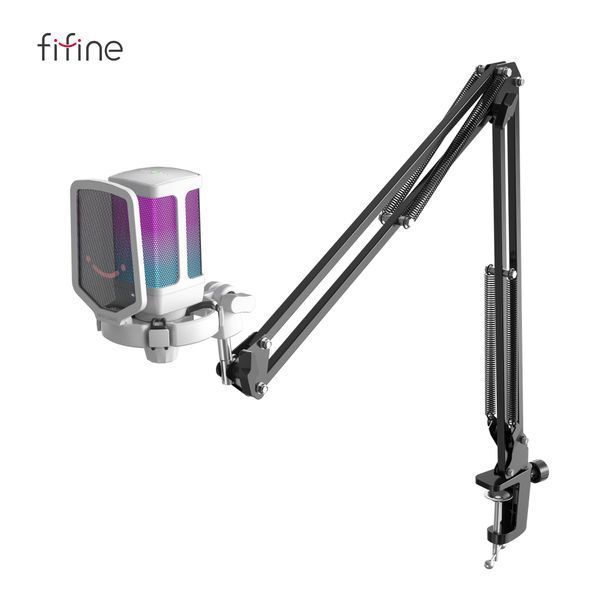 Мікрофон Fifine Q6TW White (Q6TW) - купити в Україні за низькою ціною в інтернет-магазині "Rincom"