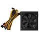 Блок живлення 2E Basic Power (400W), 80%, 120мм, 1xMB 24pin(20+4), 1xCPU 8pin(4+4), 3xMolex, 4xSATA, 1xPCIe 8pin(6+2) (2E-BP400-120APFC) - фото 3 з 10