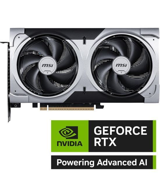 Відеокарта PCIE16 RTX5060TI 16GB 5060TI 16G VENT 2X OC PLUS MSI (5060TI16G VENT 2X OC PLUS) - купити в Україні за низькою ціною в інтернет-магазині "Rincom"