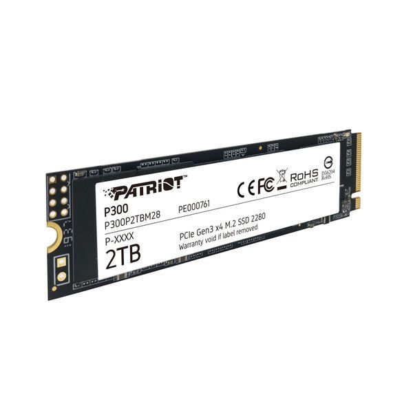 Твердотільний запам&rsquo;ятовувальний пристрій накопичувач (SSD) M.2 2280 2TB P300 P300P2TBM28 PATRIOT (P300P2TBM28) - купить в Украине по низкой цене в интернет-магазине "Rincom"