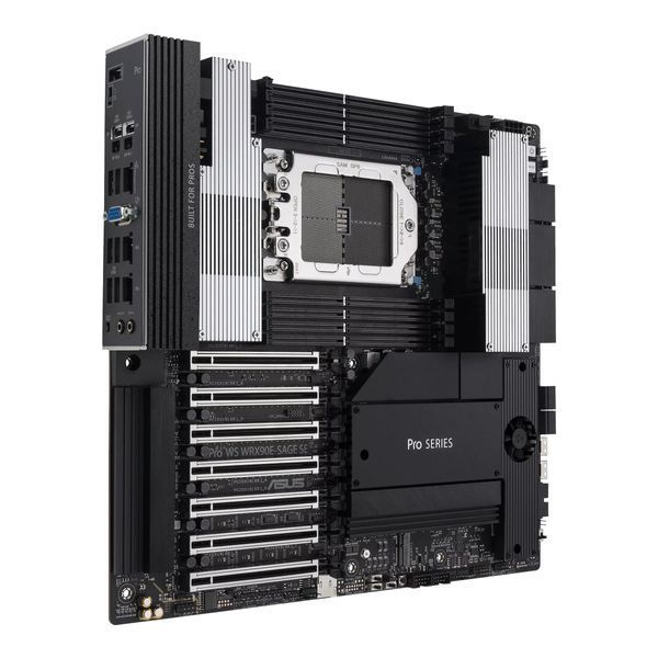 Материнcька плата ASUS PRO WS WRX90E-SAGE SE sTR5 WRX90 8xDDR5 M.2 EEB (90MB1FW0-M0EAY0) - купити в Україні за низькою ціною в інтернет-магазині "Rincom"