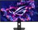 Монітор Asus 31.5" ROG Strix XG32UCWG 2xHDMI, DP, USB-C, 3xUSB, OLED, 3840x2160, 165Hz, 0.03ms, DCI-P3 99%, FreeSync, HAS, HDR400 (90LM0BX0-B01371) - фото 1 з 9