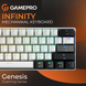 Механічна клавіатура GamePro Genesis Infinity (MK130BW) outemu swithes (MK130BW) - фото 6 з 16