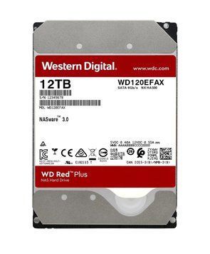Жорсткий диск Western Digital Red Plus 12TB 5400rpm 256MB WD120EFAX 3.5 SATA III (WD120EFAX-68UNTN0) - купити в Україні за низькою ціною в інтернет-магазині "Rincom"