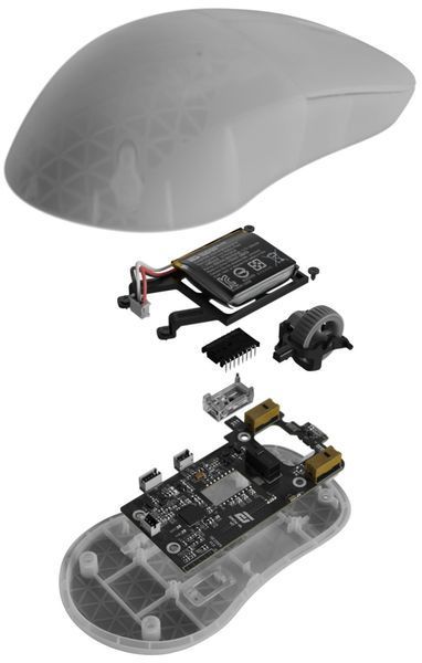 Миша ігрова бездротова Endgame Gear XM2w 4k v2 , білий (прозорий) (PGW-EG-MOU-082) - купити в Україні за низькою ціною в інтернет-магазині "Rincom"