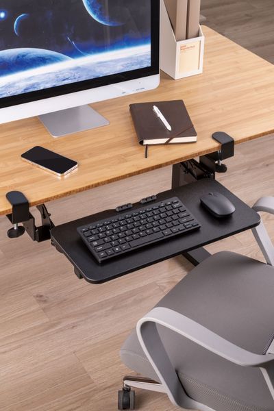 Підставка для клавіатури OfficePro KT135B Black (KT135B)