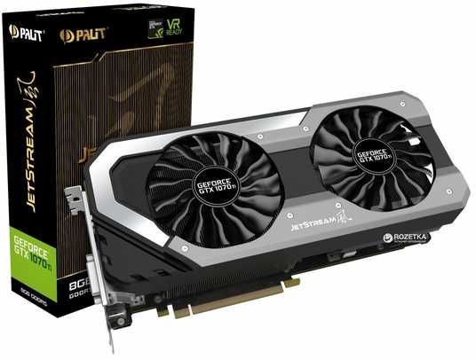 Відеокарта Palit GeForce GTX 1070 Ti JetStream 8GB GDDR5