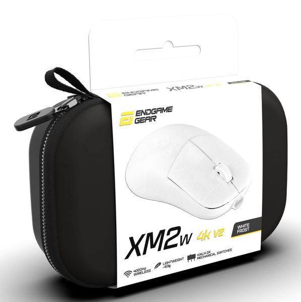 Миша ігрова бездротова Endgame Gear XM2w 4k v2 , білий (прозорий) (PGW-EG-MOU-082) - купити в Україні за низькою ціною в інтернет-магазині "Rincom"