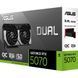 Відеокарта ASUS GeForce RTX5070 12Gb DUAL OC (DUAL-RTX5070-O12G) (DUAL-RTX5070-O12G) - фото 7 з 10