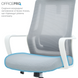Крісло офісне OfficePro Harmony OC310-W-LG-LG (OC310-W-LG-LG)