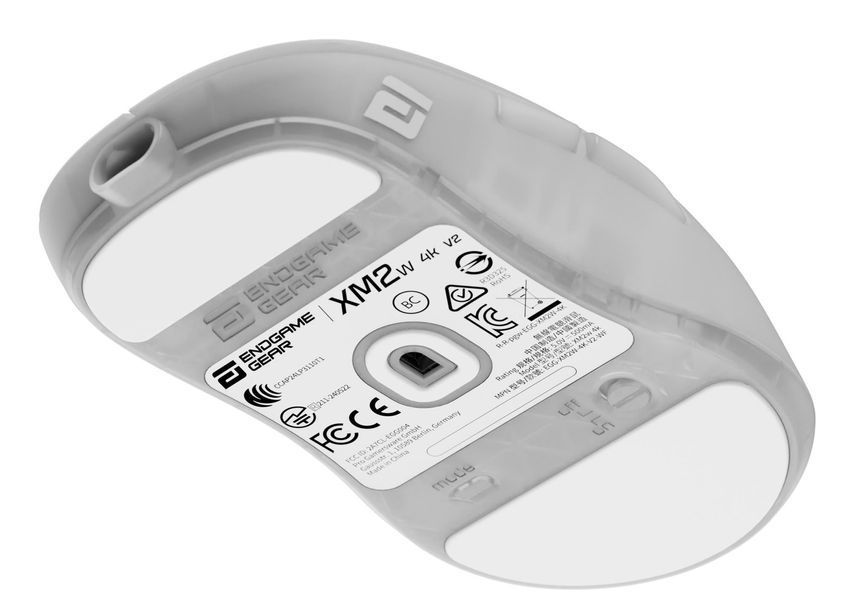 Миша ігрова бездротова Endgame Gear XM2w 4k v2 , білий (прозорий) (PGW-EG-MOU-082) - купити в Україні за низькою ціною в інтернет-магазині "Rincom"