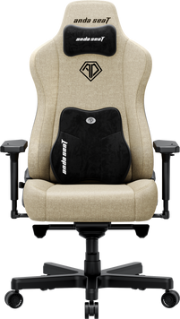 Крісло ігрове Anda Seat Kaiser 3E XL Beige Fabric (AD23YC-XL-09-I-CF-I01)