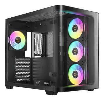 Корпус для комп'ютера IOTA C70 BK CURVE ARGB DIGITAL (IOTA-C70-BKD400CD-GL) OCYPUS (IOTA-C70-BKD400CD-GL) - купити в Україні за низькою ціною в інтернет-магазині "Rincom"
