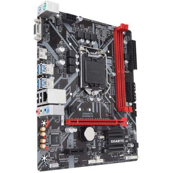 Материнська плата Gigabyte B360M H (s1151, Intel B360, microATX) (B360M H) - купити в Україні за низькою ціною в інтернет-магазині "Rincom"