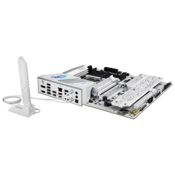 Материнcька плата ASUS ROG STRIX B860-A GAMING WIFI s1851 B860 4xDDR5 M.2 DP HDMI USB Type-C Wi-Fi BT ATX білий (90MB1JI0-M0EAY0) - купити в Україні за низькою ціною в інтернет-магазині "Rincom"