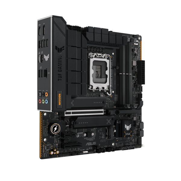 Материнcька плата ASUS TUF GAMING B760M-PLUS II s1700 B760 4xDDR5 M.2 HDMI DP mATX (90MB1HD0-M0EAY0) - купити в Україні за низькою ціною в інтернет-магазині "Rincom"