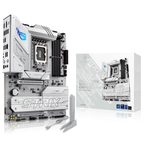 Материнcька плата ASUS ROG STRIX B860-A GAMING WIFI s1851 B860 4xDDR5 M.2 DP HDMI USB Type-C Wi-Fi BT ATX білий (90MB1JI0-M0EAY0) - купити в Україні за низькою ціною в інтернет-магазині "Rincom"