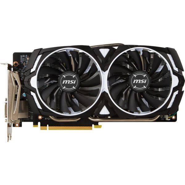 Відеокарта MSI GeForce GTX 1060 Armor OCV1 6GB GDDR5 (GeForce GTX 1060 ARMOR 6G OCV1) - купити в Україні за низькою ціною в інтернет-магазині "Rincom"