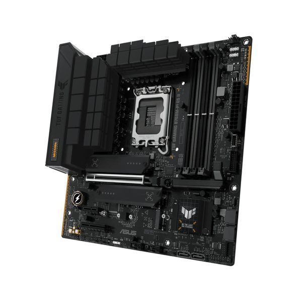 Материнcька плата ASUS TUF GAMING B760M-PLUS II s1700 B760 4xDDR5 M.2 HDMI DP mATX (90MB1HD0-M0EAY0) - купити в Україні за низькою ціною в інтернет-магазині "Rincom"