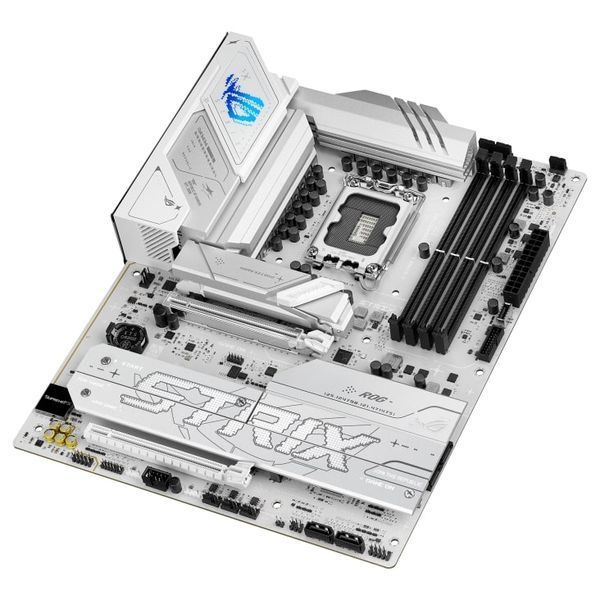 Материнcька плата ASUS ROG STRIX B860-A GAMING WIFI s1851 B860 4xDDR5 M.2 DP HDMI USB Type-C Wi-Fi BT ATX білий (90MB1JI0-M0EAY0) - купити в Україні за низькою ціною в інтернет-магазині "Rincom"