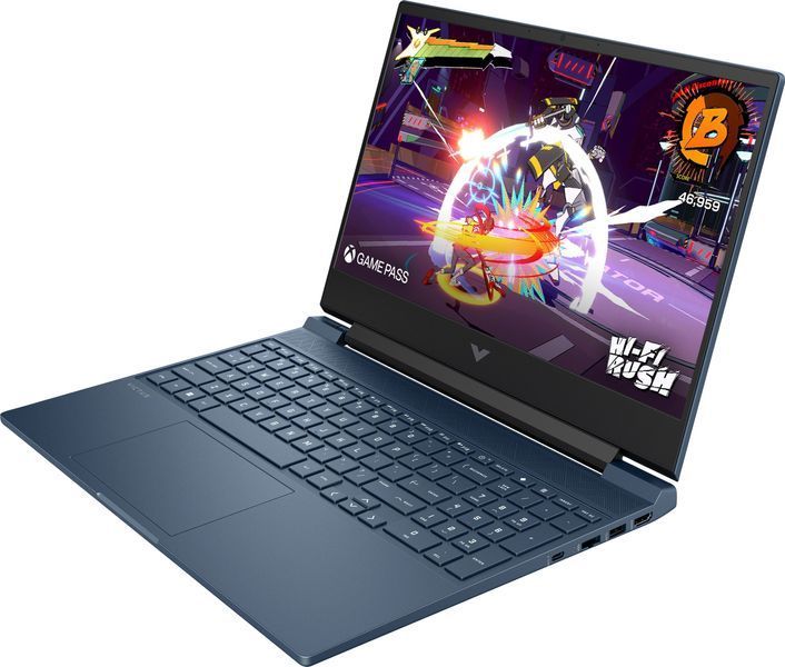 Ноутбук HP Victus 15-fb3046ua 15.6" FHD IPS AG, AMD AI 7 350, 24GB, F1024GB, NVD5060-8, DOS, синій (BV8X8EA) - купити в Україні за низькою ціною в інтернет-магазині "Rincom"
