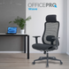 Крісло офісне OfficePro Wave OC670-B-B-B (OC670-B-B-B)