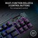 Клавіатура механічна Razer BlackWidow V4 TKL HyperSpeed, 87key, Orange Switch Gen-3, USB-A/WL/BT, EN, RGB, чорний (RZ03-05480100-R3M1) - фото 8 з 13