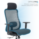 Крісло офісне OfficePro Wave OC670-B-B-B (OC670-B-B-B)