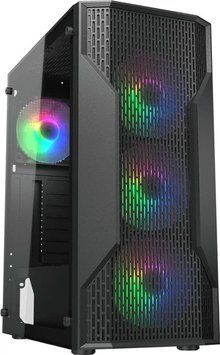 Корпус Cougar MX110 RGB Black (MX110 RGB) - купити в Україні за низькою ціною в інтернет-магазині "Rincom"