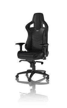 Ігрове крісло Noblechairs EPIC натуральна шкіра, чорний (NBL-RL-BLA-001)