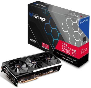 Відеокарта Sapphire Radeon RX 5700 XT NITRO+ 8GB GDDR6 (11293-03) - купити в Україні за низькою ціною в інтернет-магазині "Rincom"
