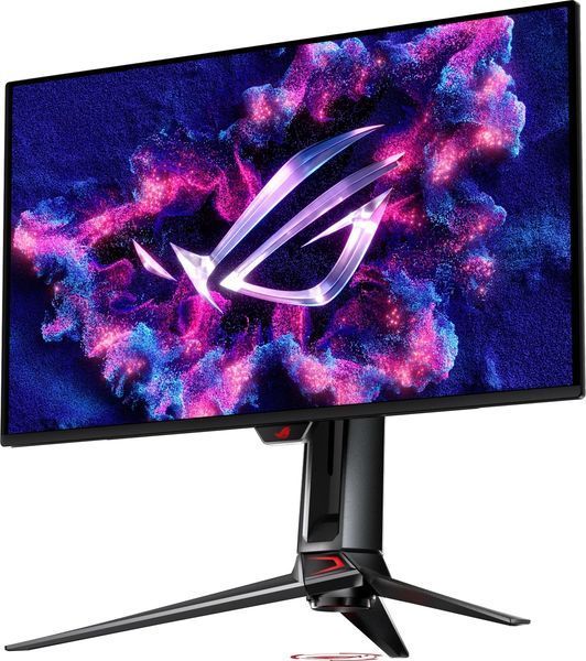 Монітор Asus 26.5" ROG Swift PG27UCDM 2xHDMI, DP, USB-C, 3xUSB, QD-OLED, 3840x2160, 240Hz, 0.03ms, DCI-P3 99%, FreeSync, Pivot, HDR400 (90LM0B30-B01971) - купити в Україні за низькою ціною в інтернет-магазині "Rincom"