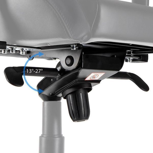 Ігрове крісло Noblechairs EPIC натуральна шкіра, чорний (NBL-RL-BLA-001)