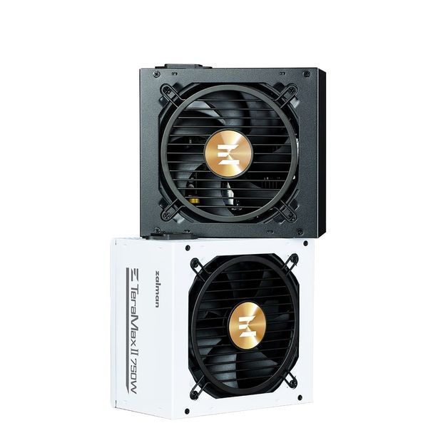 Блок живлення Zalman Teramax 2 (750W), >90%, 80+ Gold, 120мм, 1xMB 28pin (18+10), 2xCPU 8pin(4+4), 3xMolex, 8xSATA, 3xPCIe 8pin(6+2), 1xPCIe GEN5 16pin, Fully Modular (ZM750-TMX2) - купити в Україні за низькою ціною в інтернет-магазині "Rincom"