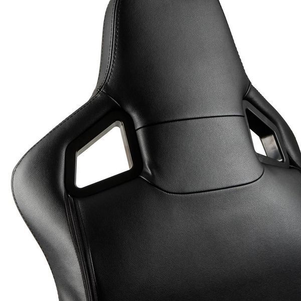 Ігрове крісло Noblechairs EPIC натуральна шкіра, чорний (NBL-RL-BLA-001)