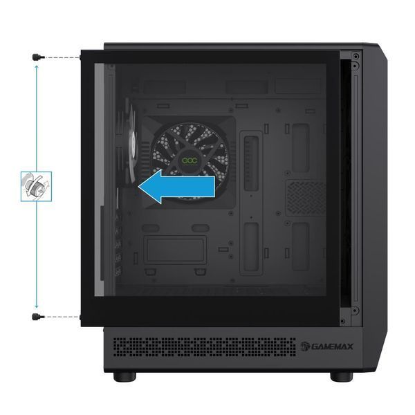 Корпус для комп'ютера MATX W/O PSU FORGE COC GAMEMAX (FORGE COC) - купити в Україні за низькою ціною в інтернет-магазині "Rincom"