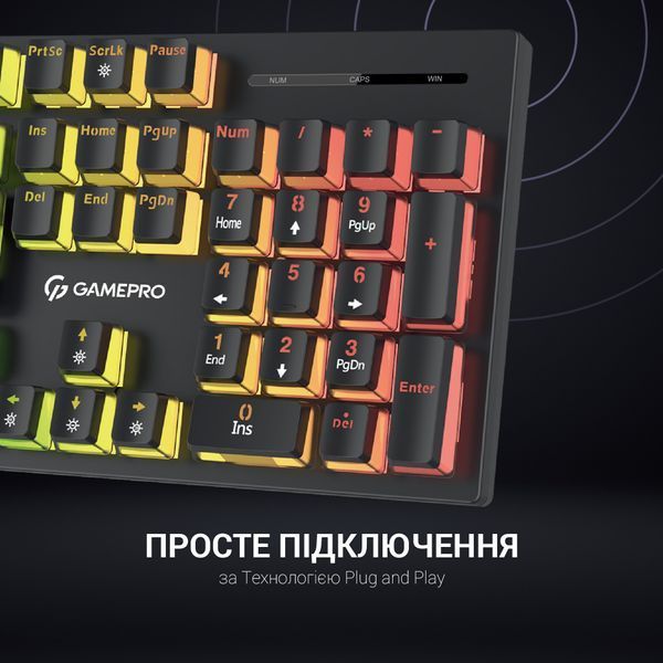 Клавіатура механічна GamePro MK85R (MK85R) - купити в Україні за низькою ціною в інтернет-магазині "Rincom"