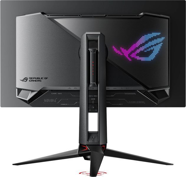 Монітор Asus 26.5" ROG Swift PG27UCDM 2xHDMI, DP, USB-C, 3xUSB, QD-OLED, 3840x2160, 240Hz, 0.03ms, DCI-P3 99%, FreeSync, Pivot, HDR400 (90LM0B30-B01971) - купити в Україні за низькою ціною в інтернет-магазині "Rincom"