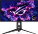 Монітор Asus 26.5" ROG Swift PG27UCDM 2xHDMI, DP, USB-C, 3xUSB, QD-OLED, 3840x2160, 240Hz, 0.03ms, DCI-P3 99%, FreeSync, Pivot, HDR400 (90LM0B30-B01971) - фото 2 з 10